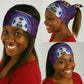 Afro Haiti Football Neck Gaiter Come On Les Grenadiers LT01