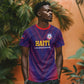 Custom Afro Haiti Football T shirt Come On Les Grenadiers