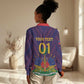 Custom Afro Haiti Football Women Casual Shirt Come On Les Grenadiers