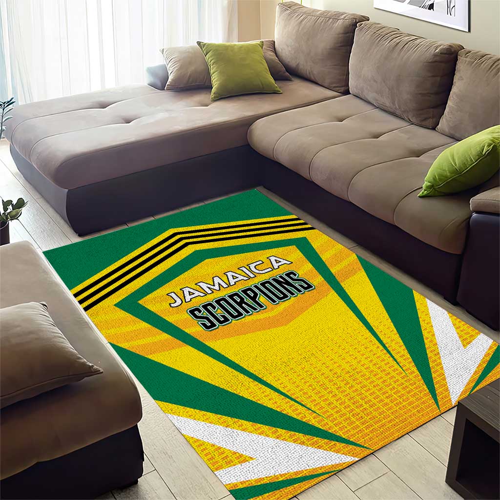 Cricket Jamaica Area Rug Scorpions We Made Legends