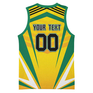 Custom Cricket Jamaica Basketball Jersey Scorpions We Made Legends LT01