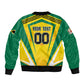 Custom Cricket Jamaica Bomber Jacket Scorpions We Made Legends