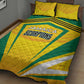 Cricket Jamaica Quilt Bed Set Scorpions We Made Legends