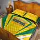 Cricket Jamaica Quilt Bed Set Scorpions We Made Legends