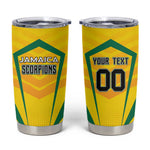 Custom Cricket Jamaica Tumbler Cup Scorpions We Made Legends