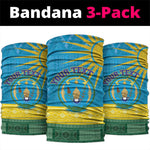 Rwanda Neck Gaiter Coat of Arms African Pattern LT01