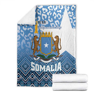 Somalia Independence Day Blanket African Leopard Pattern