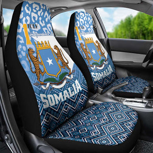 Somalia Independence Day Car Seat Cover African Leopard Pattern