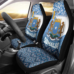 Somalia Independence Day Car Seat Cover African Leopard Pattern