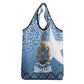 Somalia Independence Day Grocery Bag African Leopard Pattern