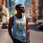 Personalized Somalia Independence Day Men Tank Top African Leopard Pattern