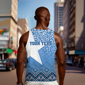 Personalized Somalia Independence Day Men Tank Top African Leopard Pattern