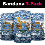 Somalia Independence Day Neck Gaiter African Leopard Pattern LT01