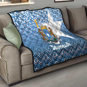 Somalia Independence Day Quilt African Leopard Pattern