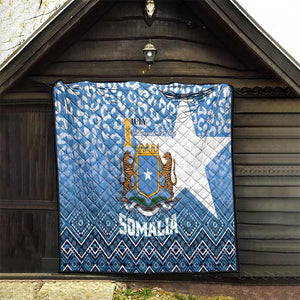 Somalia Independence Day Quilt African Leopard Pattern