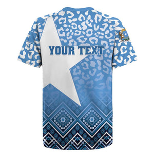 Personalized Somalia Independence Day Rugby Jersey African Leopard Pattern