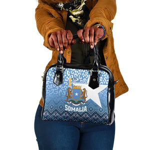 Somalia Independence Day Shoulder Handbag African Leopard Pattern