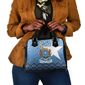 Somalia Independence Day Shoulder Handbag African Leopard Pattern