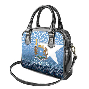 Somalia Independence Day Shoulder Handbag African Leopard Pattern