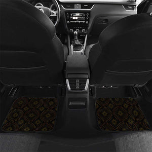 Ethiopia National Day Car Mats Lion Of Judah African Pattern