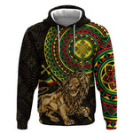 Ethiopia National Day Hoodie Lion Of Judah African Pattern