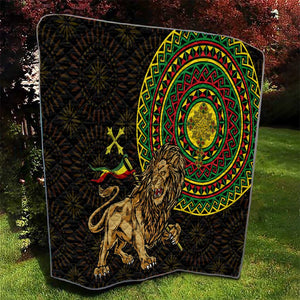 Ethiopia National Day Quilt Lion Of Judah African Pattern