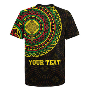 Ethiopia National Day Rugby Jersey Lion Of Judah African Pattern