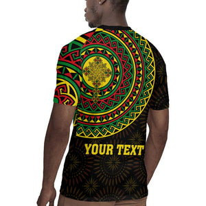 Ethiopia National Day Rugby Jersey Lion Of Judah African Pattern