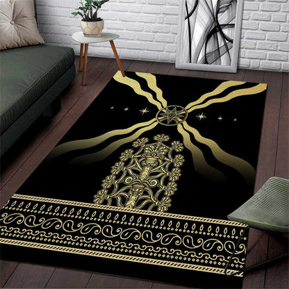 Assyria Empire Area Rug Assyrian Mythological Spirit