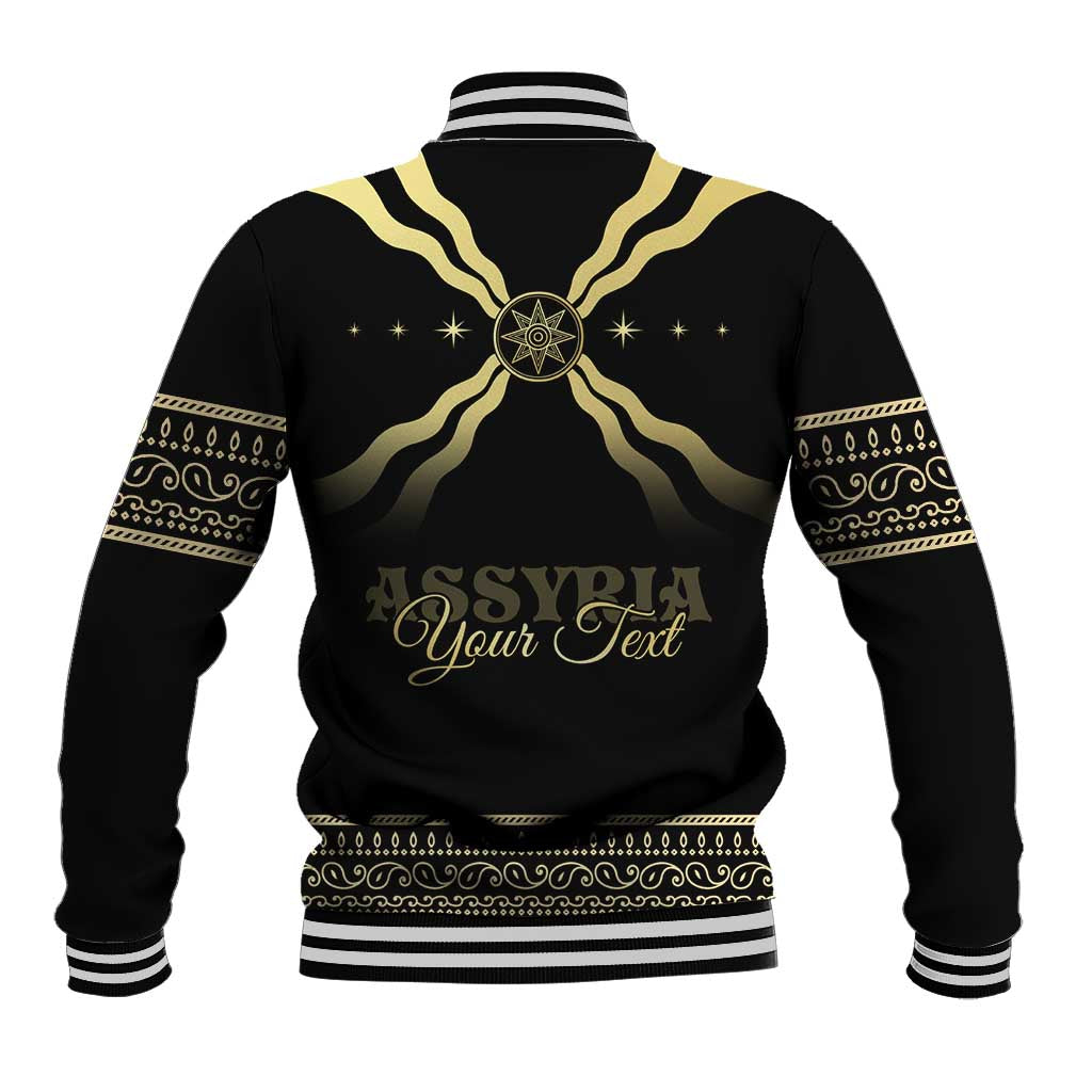 Assyria Empire Baseball Jacket Assyrian Mythological Spirit LT01
