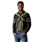 Assyria Empire Long Sleeve Polo Shirt Assyrian Mythological Spirit
