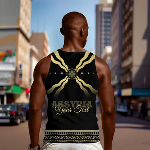 Assyria Empire Men Tank Top Assyrian Mythological Spirit