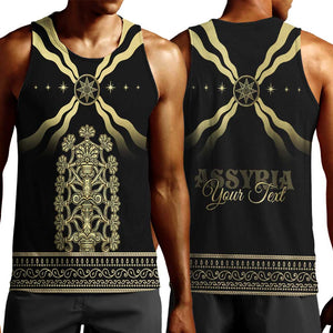 Assyria Empire Men Tank Top Assyrian Mythological Spirit