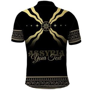 Assyria Empire Polo Shirt Assyrian Mythological Spirit