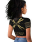 Assyria Empire Raglan Cropped T shirt Assyrian Mythological Spirit