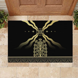 Assyria Empire Rubber Doormat Assyrian Mythological Spirit