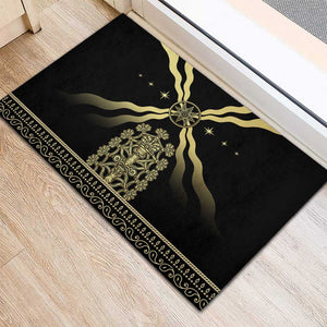 Assyria Empire Rubber Doormat Assyrian Mythological Spirit