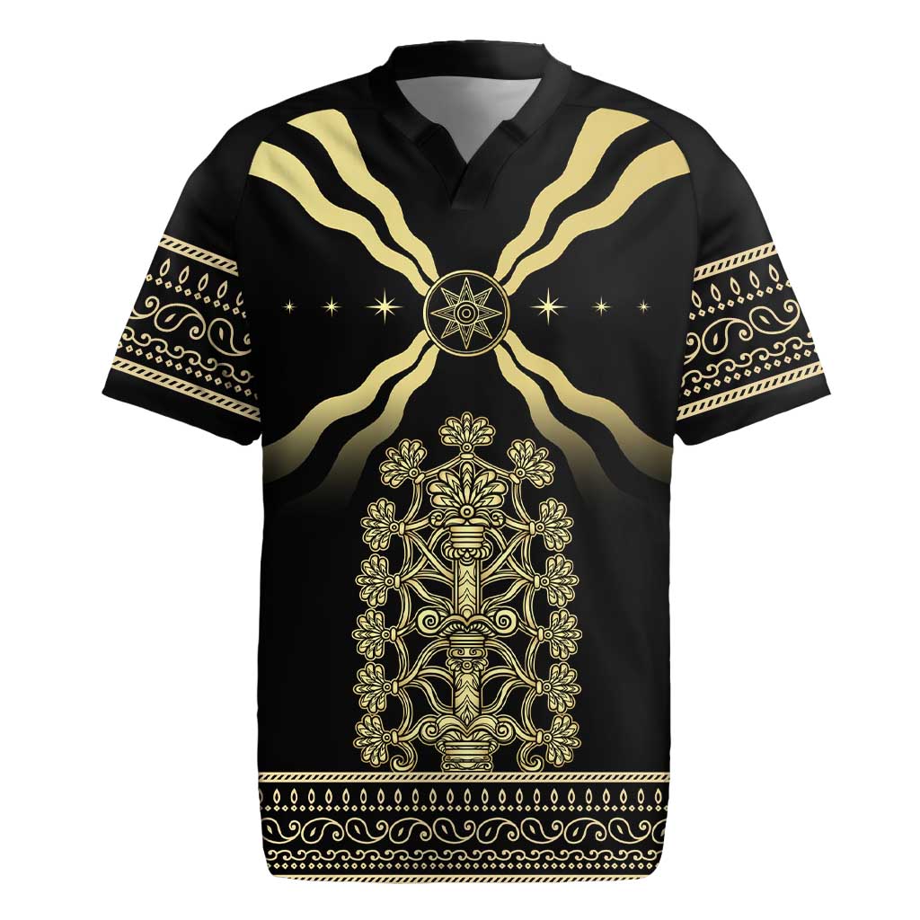 Assyria Empire Rugby Jersey Assyrian Mythological Spirit