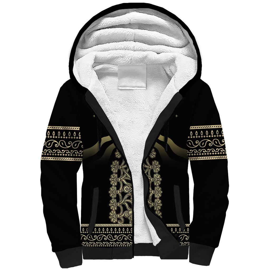 Assyria Empire Sherpa Hoodie Assyrian Mythological Spirit