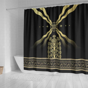 Assyria Empire Shower Curtain Assyrian Mythological Spirit