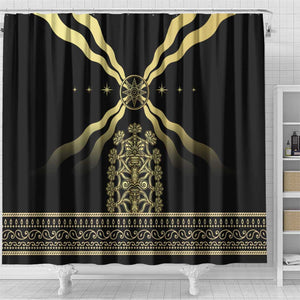 Assyria Empire Shower Curtain Assyrian Mythological Spirit