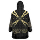 Assyria Empire Wearable Blanket Hoodie Assyrian Mythological Spirit