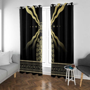 Assyria Empire Window Curtain Assyrian Mythological Spirit