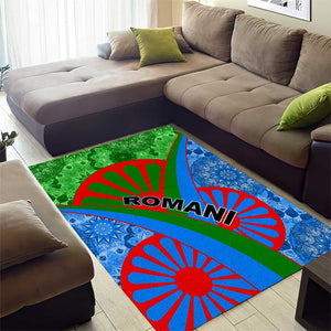 International Romani Day 2024 Area Rug Gypsy Pattern Tribal