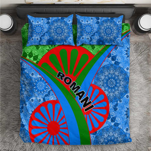 International Romani Day 2024 Bedding Set Gypsy Pattern Tribal