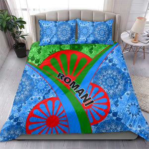 International Romani Day 2024 Bedding Set Gypsy Pattern Tribal