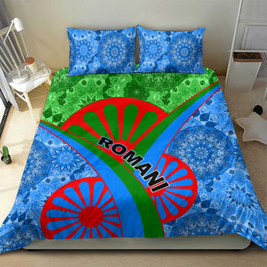 International Romani Day 2024 Bedding Set Gypsy Pattern Tribal