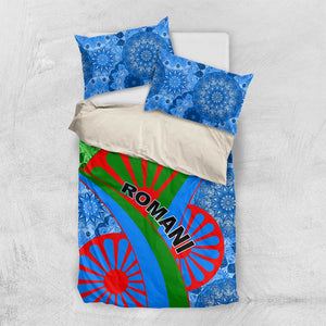 International Romani Day 2024 Bedding Set Gypsy Pattern Tribal