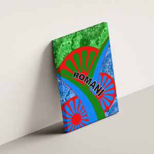 International Romani Day 2024 Canvas Wall Art Gypsy Pattern Tribal