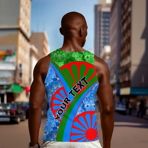 International Romani Day 2024 Men Tank Top Gypsy Pattern Tribal